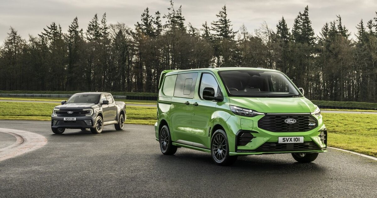 New Ford Transit Custom MS-RT and Ranger MS-RT deliver motorsport ...
